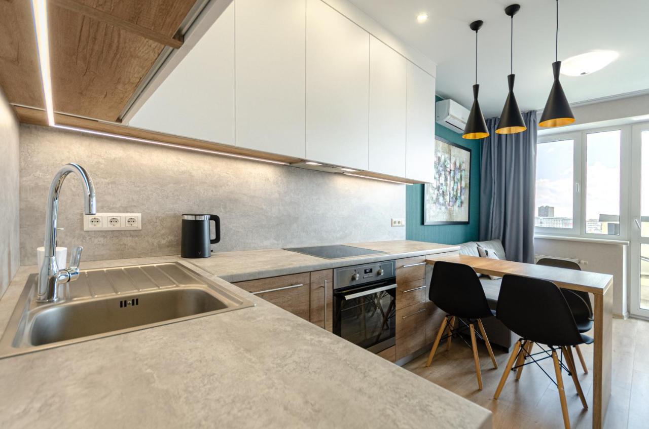 Petrovdom 5-25 In Cozy Apartment In Residential Complex "Beresteiskyi" เคียฟ ภายนอก รูปภาพ