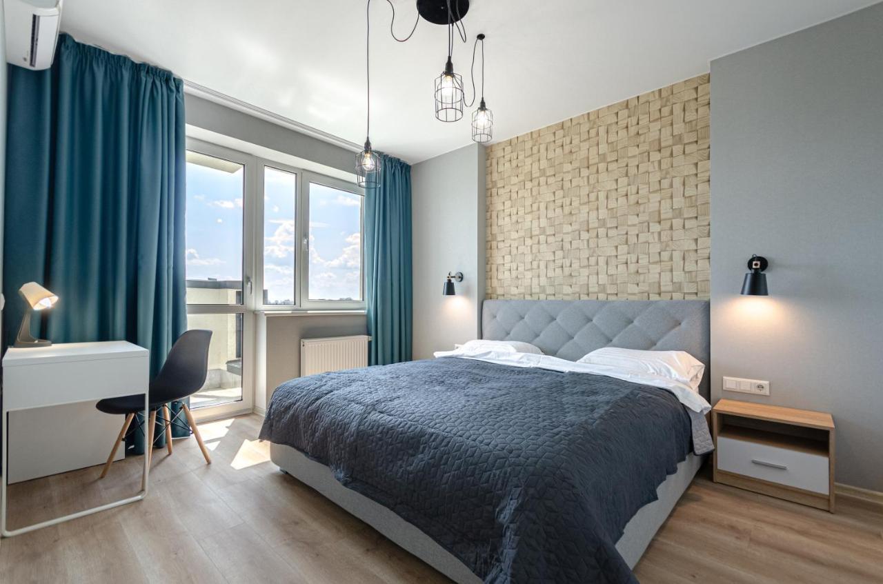 Petrovdom 5-25 In Cozy Apartment In Residential Complex "Beresteiskyi" เคียฟ ภายนอก รูปภาพ