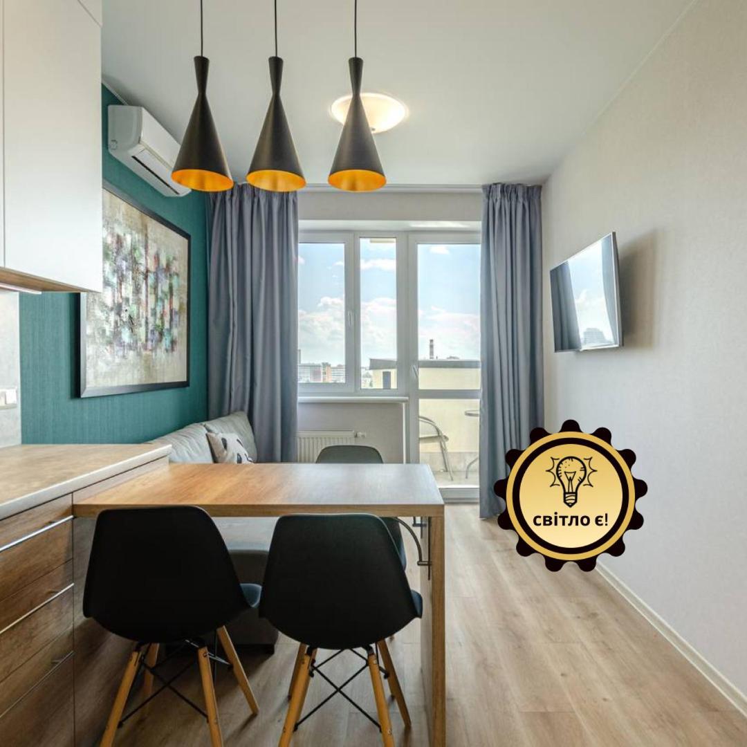 Petrovdom 5-25 In Cozy Apartment In Residential Complex "Beresteiskyi" เคียฟ ภายนอก รูปภาพ